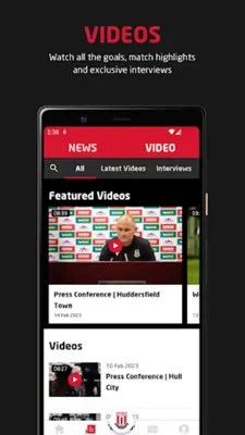 Stoke City FC android App screenshot 10