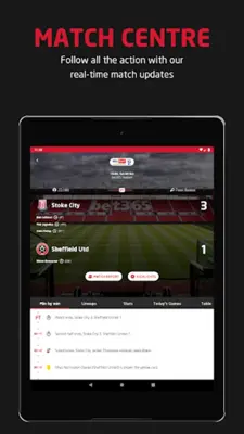 Stoke City FC android App screenshot 1