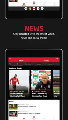 Stoke City FC android App screenshot 4