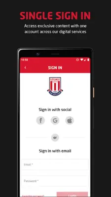 Stoke City FC android App screenshot 7